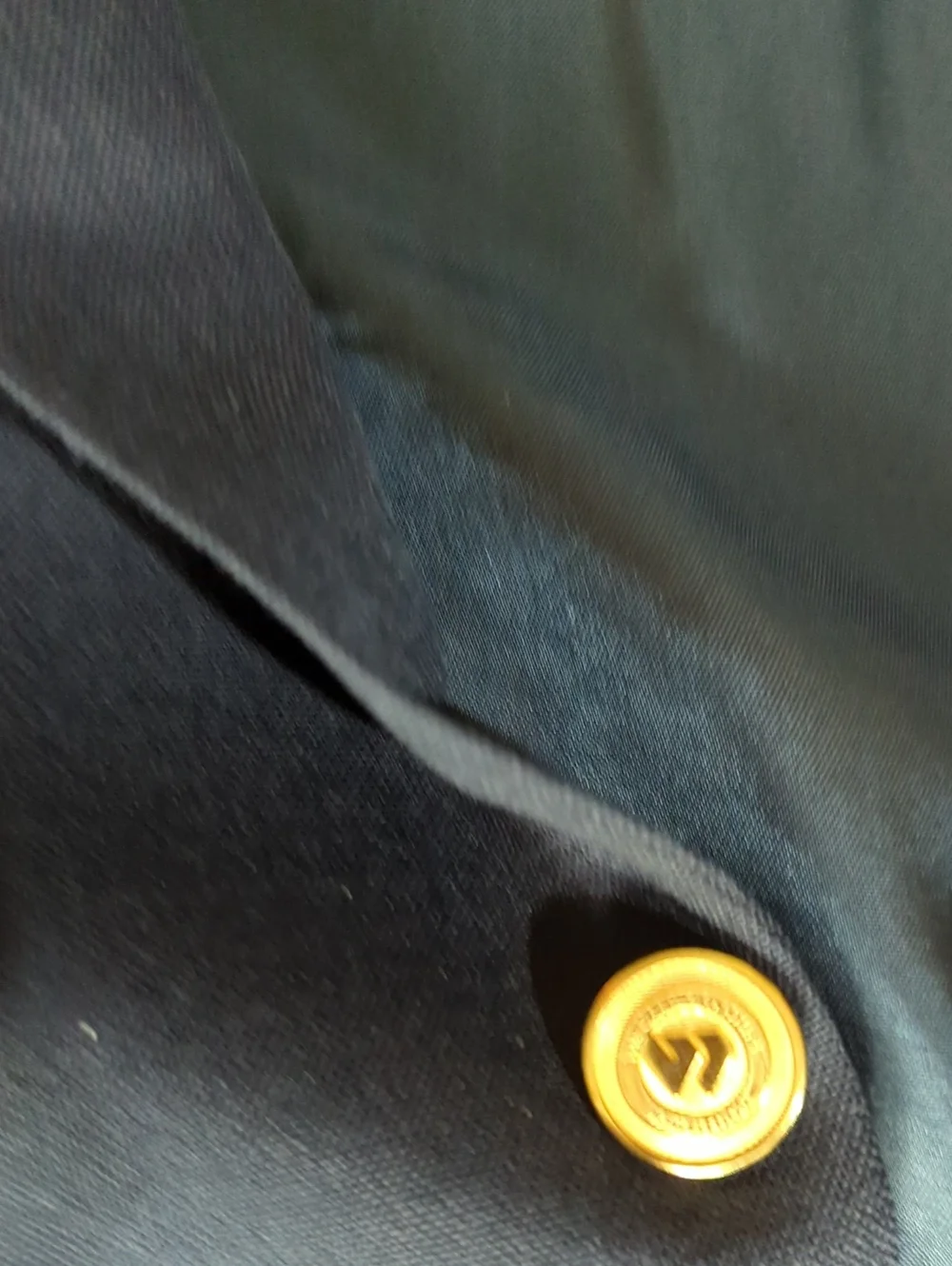Wimbleton Navy Blazer Gold Buttons wool Blend Old Money Preppy Classic Sz 42R